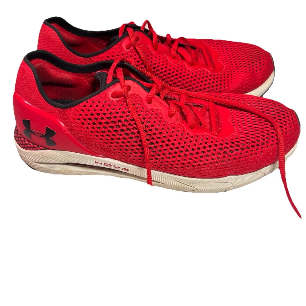 Under Armour Men's Hovr Sonic 4 Size 9.5 Red Nice Shape